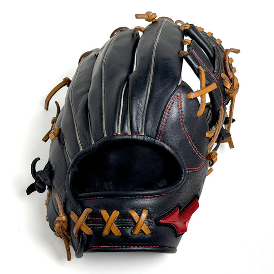 ミズノ 野球 軟式用 内野手用グラブ ブラックカラー