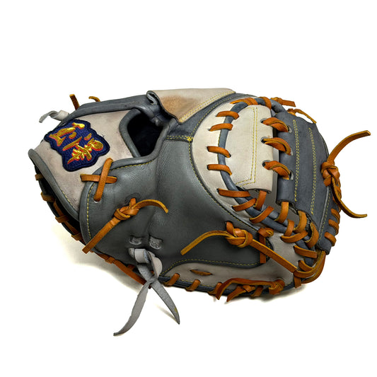 玉澤 野球 軟式用 捕手用グラブ グレーカラー