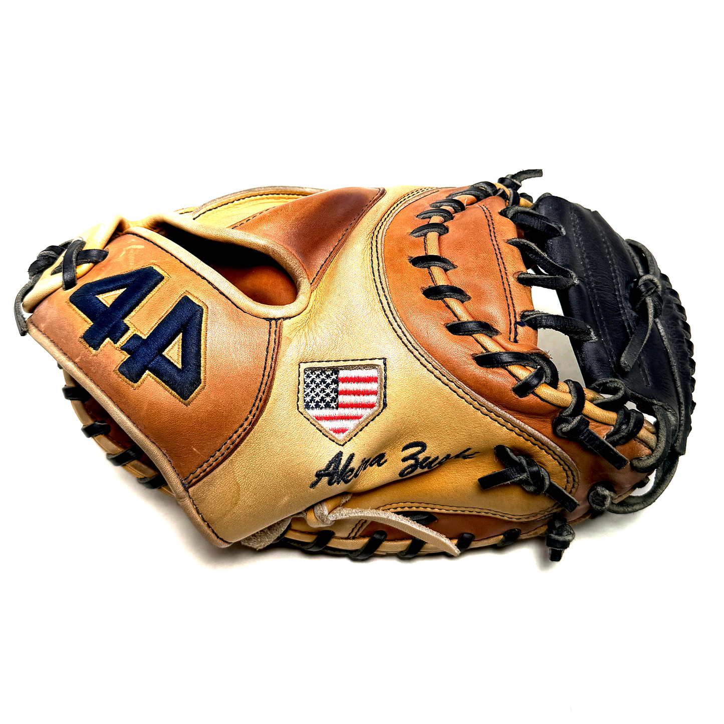 44proglove 野球 硬式用 捕手用グラブ ブラウン